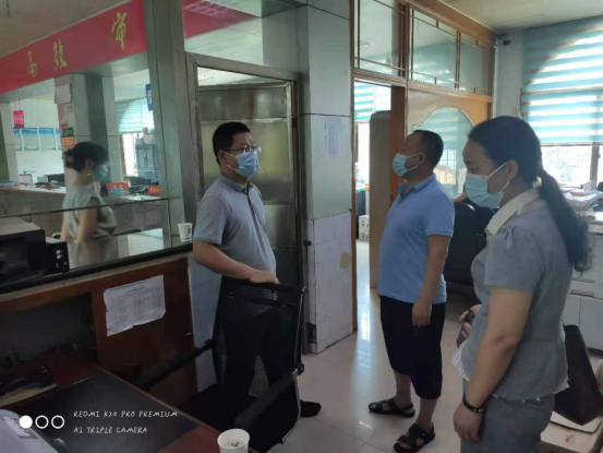 严兴武带队督查自然资源系统疫情防控工作(图1)